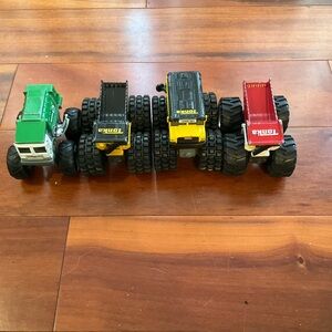 Lot of 4 TONKA Die Cast Metal Truck Toy Car